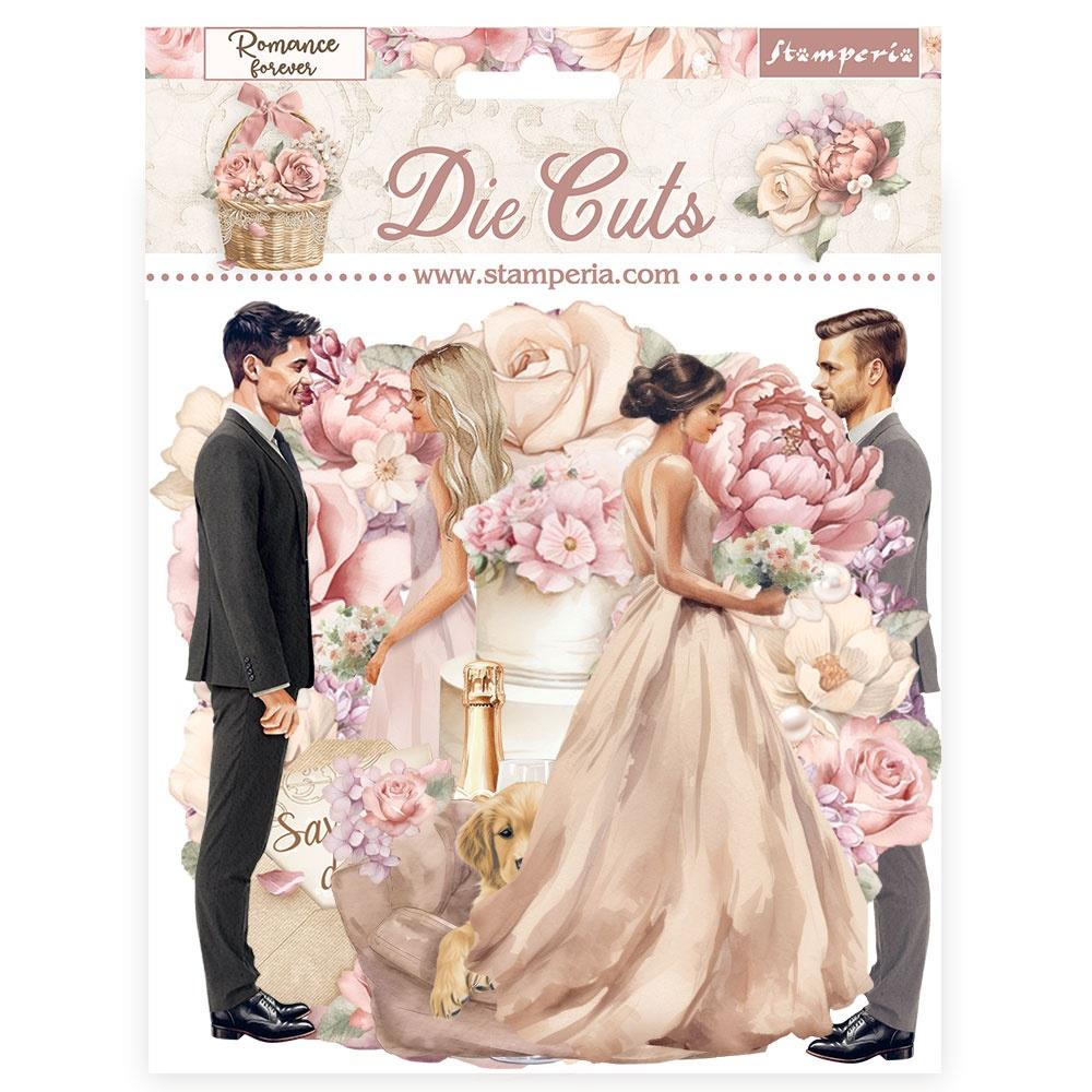 Stamperia - Die-Cuts - Romance Forever - Ceremony Edition. While you need the perfect paper to start your project, you also need the perfect embellishment to finish your project! Available at Embellish Away located in Bowmanville Ontario Canada.
