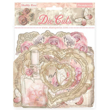 Load image into Gallery viewer, Stamperia - Die-Cuts - Shabby Rose. A fun addition to cards, scrapbook pages and much more! This package contains assorted coordinating die-cut pieces. Available in several assortments, each sold separately. Available at Embellish Away located in Bowmanville Ontario Canada.
