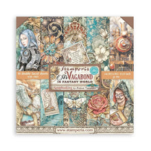 Charger l&#39;image dans la galerie, Stamperia - Double-Sided Paper Pad 8&quot;X8&quot; - 10/Pkg - Sir Vagabond In Fantasy World. The perfect start to your scrapbooks, cards and more! This package contains ten 8x8 inch double-sided sheets with a different design on each side. Available at Embellish Away located in Bowmanville Ontario Canada.
