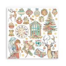 Load image into Gallery viewer, Stamperia - Double-Sided Paper Pad 12&quot;X12&quot; - 10/Pkg - Christmas Greetings. Start your project off right with the perfect paper for scrapbook pages, greeting cards, bookmarks, gift cards, mixed media and much more! Available at Embellish Away located in Bowmanville Ontario Canada.
