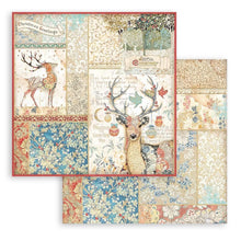 Load image into Gallery viewer, Stamperia - Double-Sided Paper Pad 12&quot;X12&quot; - 10/Pkg - Christmas Greetings. Start your project off right with the perfect paper for scrapbook pages, greeting cards, bookmarks, gift cards, mixed media and much more! Available at Embellish Away located in Bowmanville Ontario Canada.
