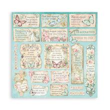 Load image into Gallery viewer, Stamperia - Double-Sided Paper Pad 8&quot;X8&quot; - 10/Pkg - Wonderland, 10 Designs/1 Each.  Available in a variety of designs, each sold separately. Contains ten 8x8 inch sheets of double-sided paper, each with a different design. Acid free. Available at Embellish Away located in Bowmanville Ontario Canada.
