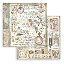 Load image into Gallery viewer, Stamperia - Double-Sided Paper Pad 8&quot;X8&quot; - 10/Pkg - Brocante Antiques. The perfect start to your scrapbooks, cards and more! Available at Embellish Away located in Bowmanville Ontario Canada.
