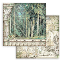 Load image into Gallery viewer, Stamperia - Double-Sided Paper Pad 12&quot;X12&quot; - 10/Pkg - Magic Forest, 10 Designs/1 Each. Start your project off right with the perfect paper for scrapbook pages, greeting cards, bookmarks, gift cards, mixed media and much more! Available at Embellish Away located in Bowmanville Ontario Canada.
