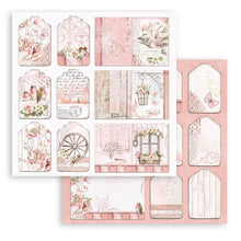 Stamperia - Double-Sided Paper Pad 12X12 - Rose Parfum