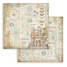 Load image into Gallery viewer, Stamperia - Double-Sided Paper Pad 12&quot;X12&quot; - 10/Pkg - Fortune. Start your paper craft projects with the perfect papers. Ideal for scrapbook pages, greeting cards and more! Acid free. Package contains ten double-sided 12x12 inch sheets (20 designs total). Available at embellish Away located in Bowmanville Ontario Canada
