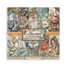 Charger l&#39;image dans la galerie, Stamperia - Double-Sided Paper Pad 12&quot;X12&quot; - 10/Pkg - Sir Vagabond In Fantasy World. Start your project off right with the perfect paper for scrapbook pages, greeting cards, bookmarks, gift cards, mixed media and much more! Available at Embellish Away located in Bowmanville Ontario Canada.
