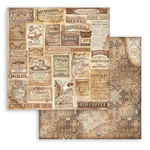 Load image into Gallery viewer, Stamperia - Double-Sided Paper Pad 8&quot;X8&quot; - 10/Pkg - Coffee And Chocolate. All you need for scrapbooking! This package contains ten 8x8 inch sheets of double-sided paper, each in different designs. Acid free Available at Embellish Away located in Bowmanville Ontario Canada.
