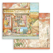 Load image into Gallery viewer, Stamperia - Double-Sided Paper Pad 8&quot;X8&quot; - 10/Pkg - Sunflower Art. Start your project off right with the perfect paper for scrapbook pages, greeting cards, bookmarks, gift cards, mixed media and much more! Available at Embellish Away located in Bowmanville Ontario Canada.
