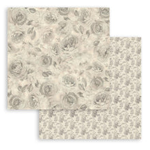 Load image into Gallery viewer, Stamperia - Double-Sided paper Pad 12&quot;X12&quot; - 10/Pkg - Shabby Rose. Available in a variety of designs, each sold separately. Contains ten sheets of 12x12 inch sheets of double sided paper, each with a different design. Acid free. Available at Embellish Away located in Bowmanville Ontario Canada.
