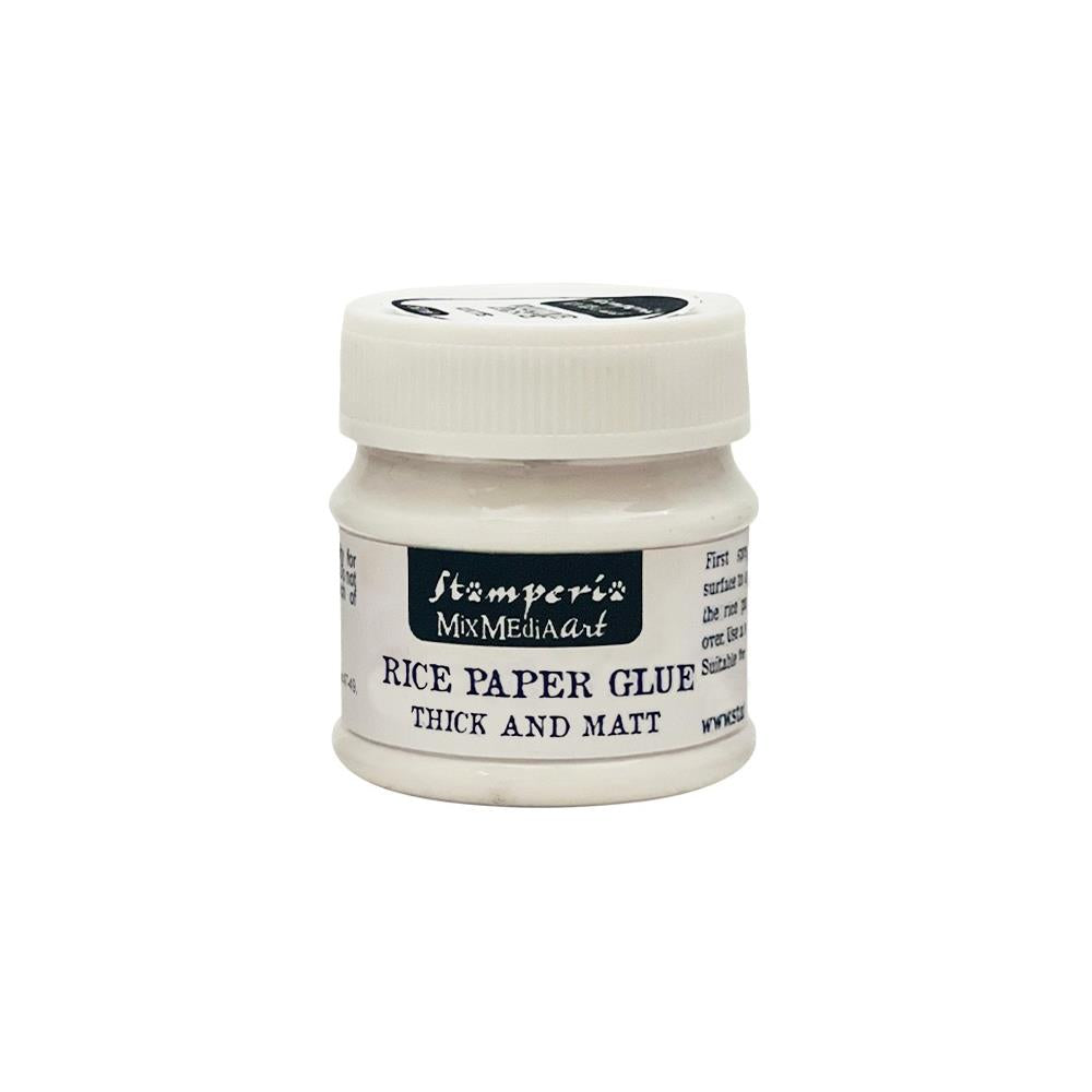 Stamperia - Matte Rice Paper Glue - 50ml. Available at Embellish Away located in Bowmanville Ontario Canada.