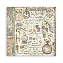 Cargar imagen en el visor de la galería, Stamperia - Double-Sided Paper Pad 8&quot;X8&quot; - 22/Pkg - Brocante Antiques. All you need for scrapbooking! This package contains 22 sheets of 8x8 single-sided cardstock. Available in a variety of designs, each sold separately. Acid Free.
