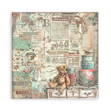 Load image into Gallery viewer, Stamperia - Double-Sided Paper Pad 8&quot;X8&quot; - 22/Pkg - Brocante Antiques. All you need for scrapbooking! This package contains 22 sheets of 8x8 single-sided cardstock. Available in a variety of designs, each sold separately. Acid Free.
