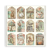 Load image into Gallery viewer, Stamperia - Single-Sided Paper Pad 12&quot;X12&quot; - 22/Pkg - Brocante Antiques. Start your project off right with the perfect paper for scrapbook pages, greeting cards, bookmarks, gift cards, mixed media and much more! Available at Embellish Away located in Bowmanville Ontario Canada.
