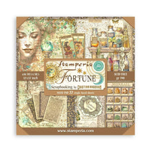 Cargar imagen en el visor de la galería, Stamperia - Single-Sided Paper Pad 12X12 - 22 Pack - Fortune
