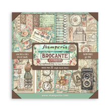 Cargar imagen en el visor de la galería, Stamperia - Single-Sided Paper Pad 12&quot;X12&quot; - 22/Pkg - Brocante Antiques. Start your project off right with the perfect paper for scrapbook pages, greeting cards, bookmarks, gift cards, mixed media and much more! Available at Embellish Away located in Bowmanville Ontario Canada.
