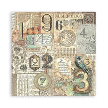 Load image into Gallery viewer, Stamperia - Single-Sided Paper Pad 8&quot;X8&quot; - 22/Pkg - Fortune. All you need for scrapbooking! This package contains twenty-two 8x8 inch sheets of single-sided paper, each in different designs. Acid free. Available at Embellish Away located in Bowmanville Ontario Canada.
