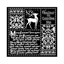 गैलरी व्यूवर में इमेज लोड करें, Stamperia - Stencil 7&quot;X7&quot; - Christmas Letters. Stencils are perfect for using on mixed media, card making, scrapbooking, textile art and so much more. Use them together or on their own. Available at Embellish Away located in Bowmanville Ontario Canada.
