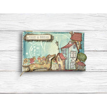 Charger l&#39;image dans la galerie, Stamperia - Thick Stencil - Furry Friends - Vibrant Circles. Available at Embellish Away located in Bowmanville Ontario Canada. Example by brand ambassador.
