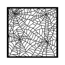 Cargar imagen en el visor de la galería, Stamperia - Thick Stencil - Whispering Woods - Spider Pattern
