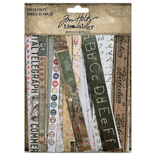 Load image into Gallery viewer, Tim Holtz - Idea-ology - Paper Strips - 89 Pieces. Elevate your collage and mixed media projects with Tim Holtz Paper Strips. Meticulously designed and crafted to inspire and captivate the imagination. Available at Embellish Away located in Bowmanville Ontario Canada.
