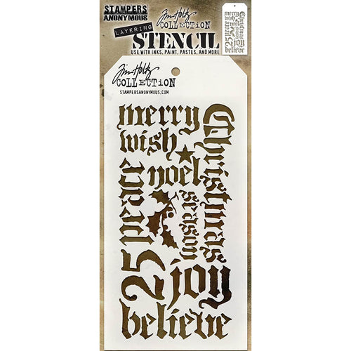 Tim Holtz - Layered Stencil - 4.125