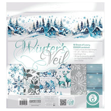 Cargar imagen en el visor de la galería, Tonic Studios - Art Pad 12&quot;x12&quot; - Winter&#39;s Veil. Introducing the Winter&#39;s Veil collection, featuring outstanding products and imagery that beautifully capture the essence of a winter&#39;s night. Available at Embellish Away located in Bowmanville Ontario Canada.
