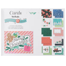 Load image into Gallery viewer, American Crafts - A2 Cards W/Envelopes (4.375&quot;X5.75&quot;) - 40/Box - Vicki Boutin - Peppermint Kisses. Available at Embellish Away located in Bowmanville Ontario Canada.

