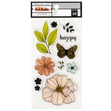 गैलरी व्यूवर में इमेज लोड करें, Vicki Boutin Stamp Set - Floral, a collection of high-quality acrylic stamps featuring versatile icons. This set is designed to add wonderful designs to a variety of projects, from greeting cards to scrapbook pages. Includes 10 stamps. Available at Embellish Away located in Bowmanville Ontario Canada.
