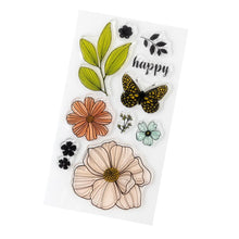 Load image into Gallery viewer, Vicki Boutin Stamp Set - Floral, a collection of high-quality acrylic stamps featuring versatile icons. This set is designed to add wonderful designs to a variety of projects, from greeting cards to scrapbook pages. Includes 10 stamps. Available at Embellish Away located in Bowmanville Ontario Canada.
