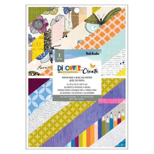 American Crafts - Vicki Boutin - Double-Sided Paper Pad 6