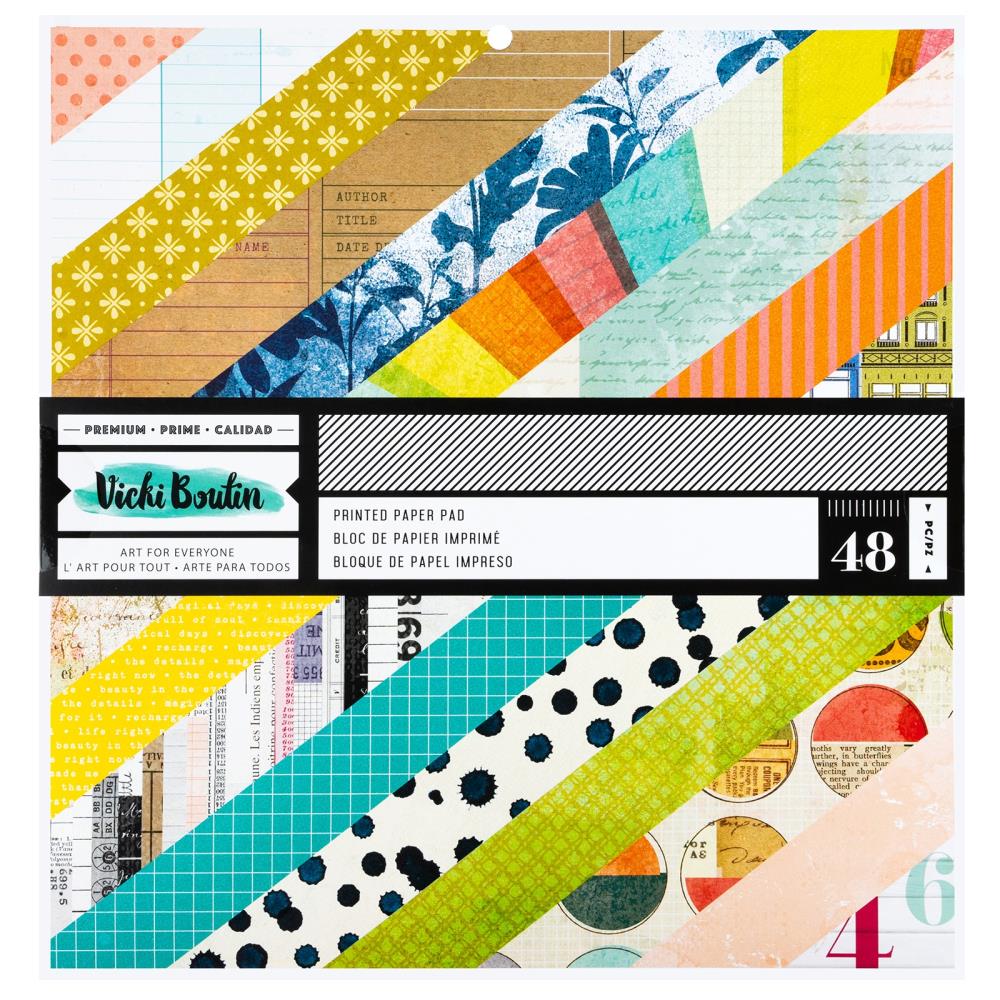 Vicki Boutin - Double-Sided Printed Paper Pad 12