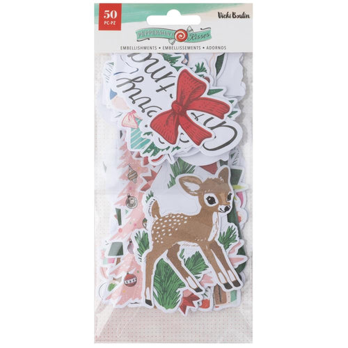 Vicki Boutin - Ephemera Cardstock Die-Cuts - Icons - Peppermint Kisses. This package includes 50 pieces. Available at Embellish Away located in Bowmanville Ontario Canada.
