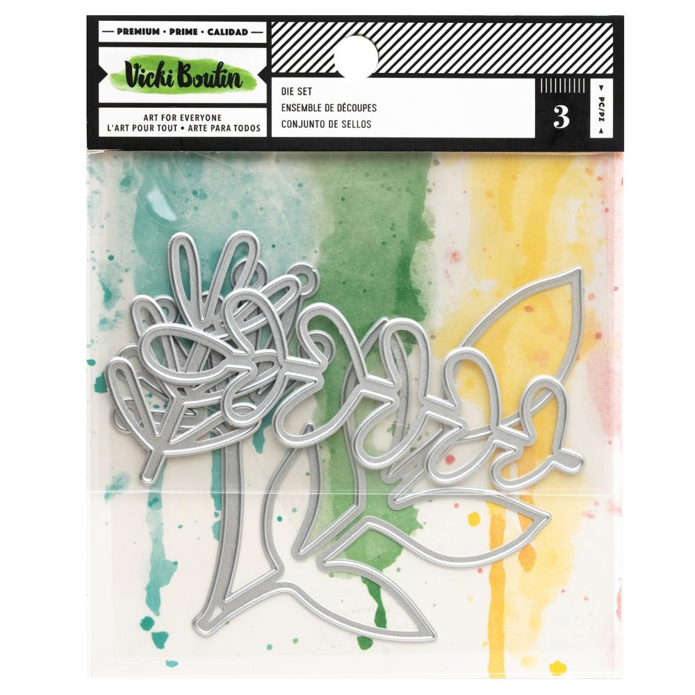 Vicki Boutin Shape Dies - Branches, a set of three versatile dies designed to add intricate and captivating shapes to your crafting projects. Includes 3 pieces. Available at Embellish Away located in Bowmanville Ontario Canada.