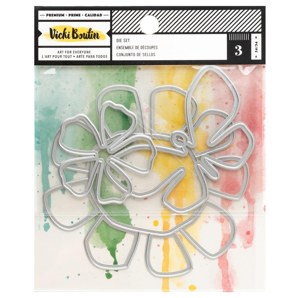 Vicki Boutin Shape Dies - Floral and Butterfly, a set of three versatile dies designed to add intricate and captivating shapes to your crafting projects. Includes 3 pieces. Available at Embellish Away located in Bowmanville Ontario Canada.