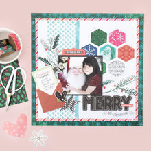 Charger l&#39;image dans la galerie, Vicki Boutin - Mixed Chipboard - Peppermint Kisses. This package includes 50 pieces. Available at Embellish Away located in Bowmanville Ontario Canada. Example by brand ambassador.
