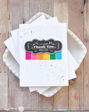 Load image into Gallery viewer, Waffle Flower - Stencil - Vintage Label 1. Available at Embellish Away in Bowmanville Ontario Canada. Example by Jill Hawkins.
