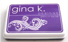 Cargar imagen en el visor de la galería, Gina K. Designs - Ink Pad - Select Drop Down. These Ink Pads are Acid Free and PH-Neutral. Large raised pad for easy inking. Coordinates with other Color Companions products including ribbon, buttons, card stock and re-inkers. Each sold separately. Available at Embellish Away located in Bowmanville Ontario Canada. Wild Lilac
