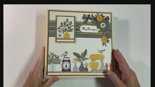 Make this album ffrom scratch with list of supplies below. Pre-recorded and instructions provided by Bev. At Embellish Away in Bowmanville Ontario Canada.
