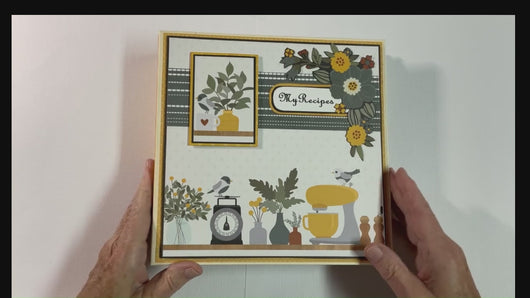 Make this album ffrom scratch with list of supplies below. Pre-recorded and instructions provided by Bev. At Embellish Away in Bowmanville Ontario Canada.
