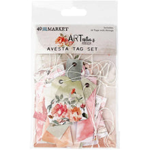 Load image into Gallery viewer, 49 And Market - ARToptions Avesta - Tag Set. 18 Assorted Tags with metal eyelets and string attached. Imported. Available at Embellish Away located in Bowmanville Ontario Canada.
