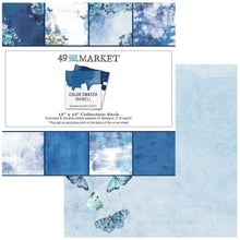 Load image into Gallery viewer, 49 And Market - Collection Pack 12&quot;X12&quot; - Color Swatch - Inkwell. The Inkwell Collection Pack includes 2 of each paper (4 double-sided papers). Ideal for all your crafting projects. 12x12 inch Double-sided heavy weight cardstock. Acid free. Made in USA. Available at Embellish Away located in Bowmanville Ontario Canada.

