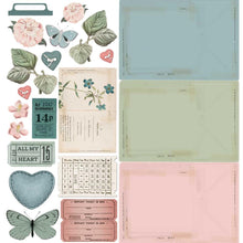 Load image into Gallery viewer, 49 And Market - Collection Pack 12&quot;X12&quot; - Vintage Artistry Tranquility. The Vintage Artistry Tranquility Collection is a calm, soothing collection filled with beautiful shades of eucalyptus, pale pink and blues. Available at Embellish Away located in Bowmanville Ontario Canada.
