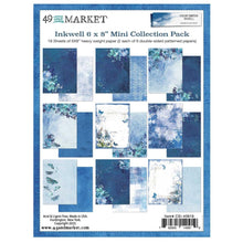 Cargar imagen en el visor de la galería, 49 And Market - Collection Pack 6&quot;X8&quot; - Color Swatch - Inkwell. The Inkwell 6x8 inch Mini Collection Pack includes a total of 18 double-sided papers (2 each of 9 double-sided designs). Made in USA. Available at Embellish Away located in Bowmanville Ontario Canada.
