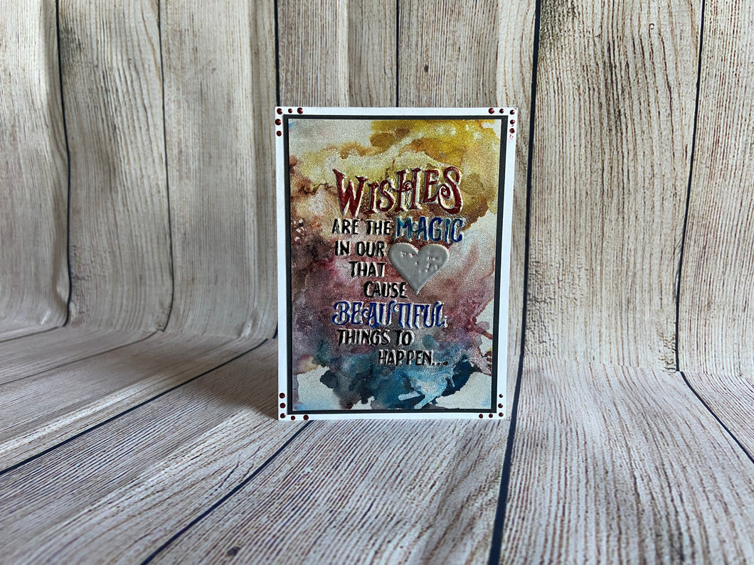 Wishes Are Magic Greeting Card