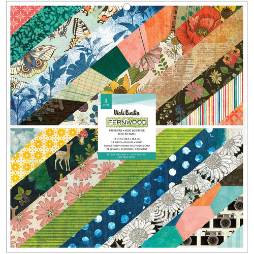 American Crafts - Double-Sided Paper Pad 12