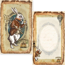 Load image into Gallery viewer, Asuka Studio - Wonderland - Journal Card Pack - 20/Pkg - 4 Designs/5 Each. Available at Embellish Away located in Bowmanville Ontario Canada.
