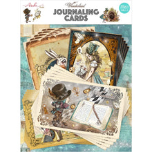 Load image into Gallery viewer, Asuka Studio - Wonderland - Journal Card Pack - 20/Pkg - 4 Designs/5 Each. Available at Embellish Away located in Bowmanville Ontario Canada.

