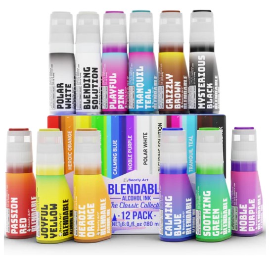 Bearly Art - Blendable Alcohol Inks - The Classic Collection