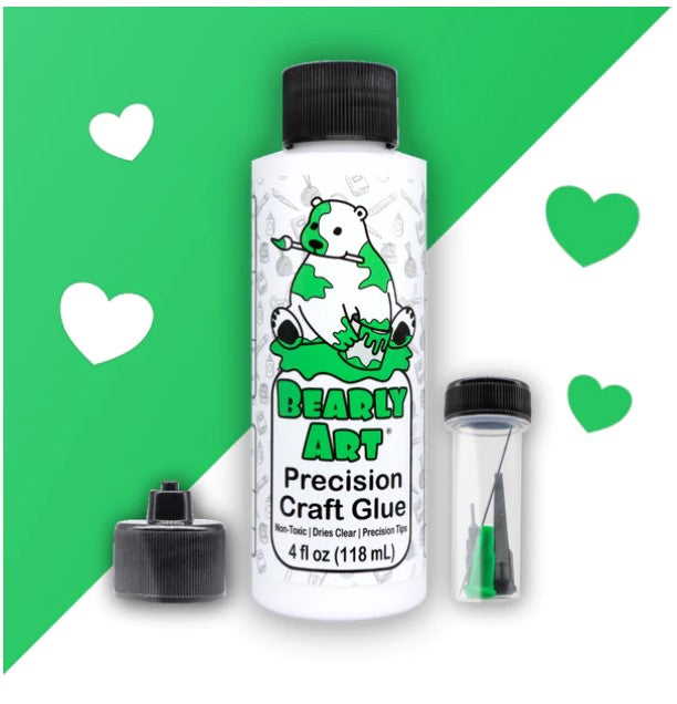 Bearly Art Original 4 fl oz Precision Craft Glue + Tip Kit - Default Title  - Spellbinders Paper Arts